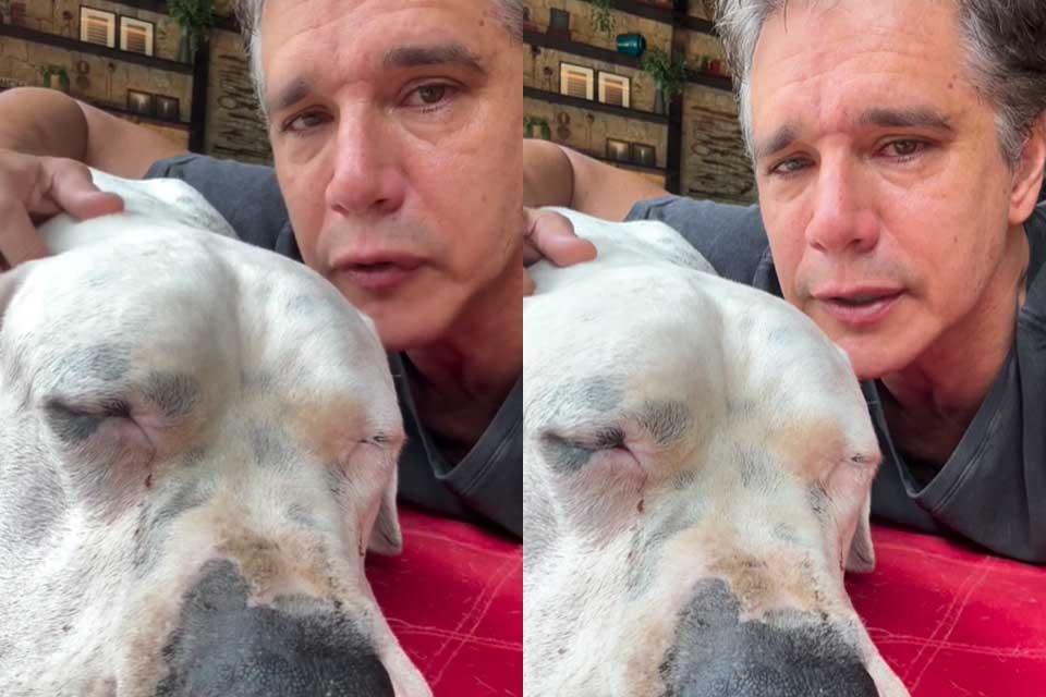 Marcio Garcia revela drama familiar envolvendo doença grave de seu cão