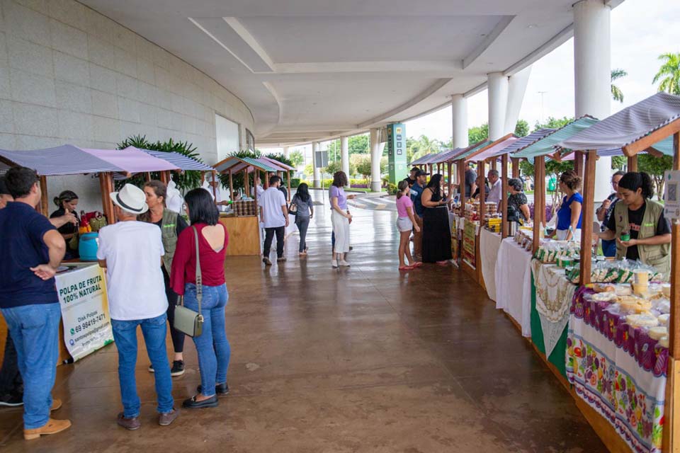 Produtores de Porto Velho participam de feira no Porto Velho Shopping