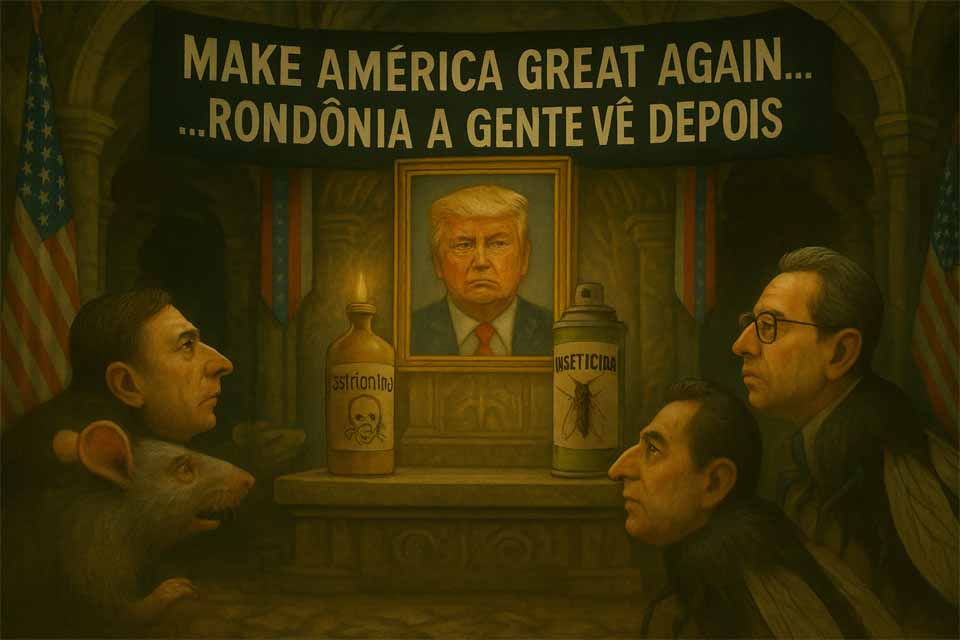 Tarifaço de Trump: discurso pró-soberania deve crescer em Rondônia enquanto as moscas e ratos aplaudem o veneno