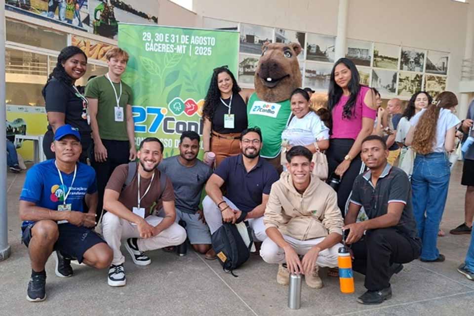 Campus Guajará-Mirim leva licenciandos para o 27º ConBio em Cáceres