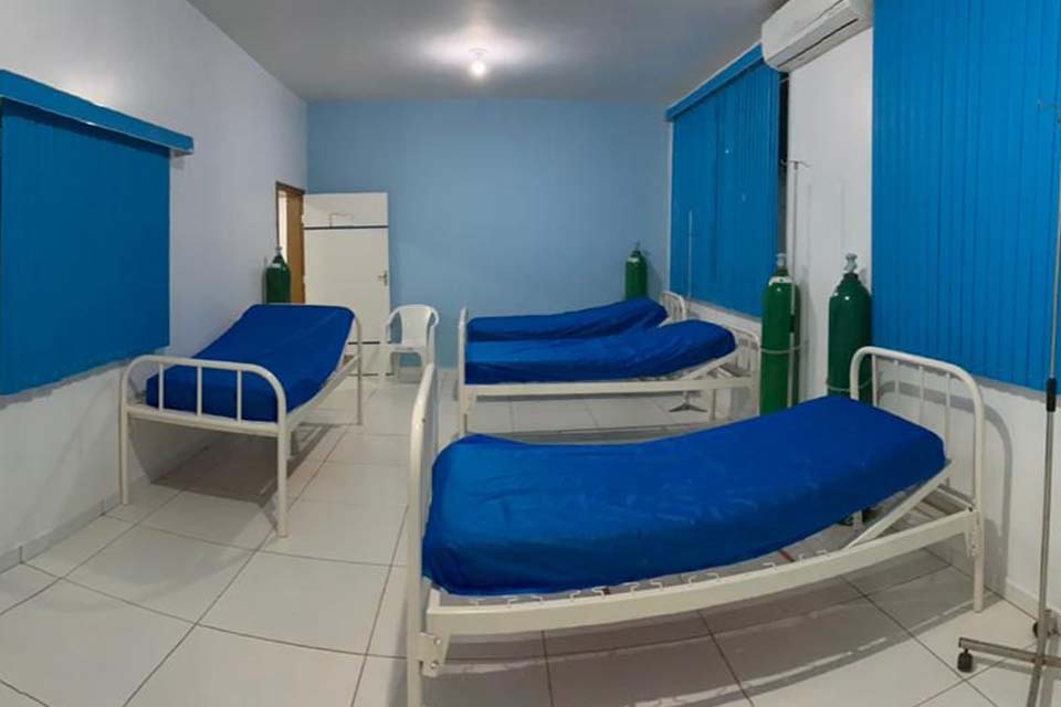 Ação conjunta do Estado e município cria hospital de campanha
