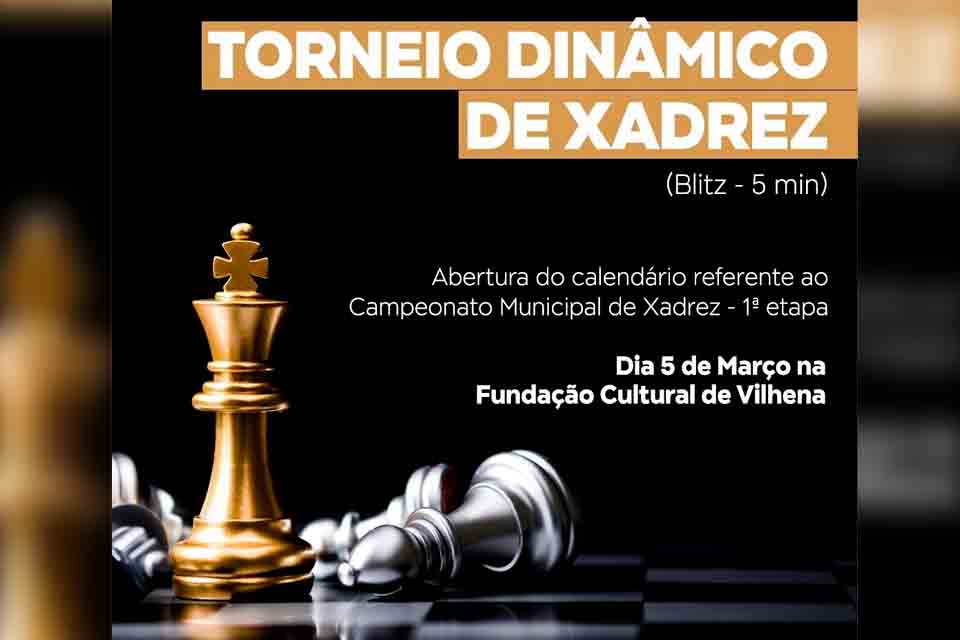 1º Campeonato Municipal de Xadrez Online