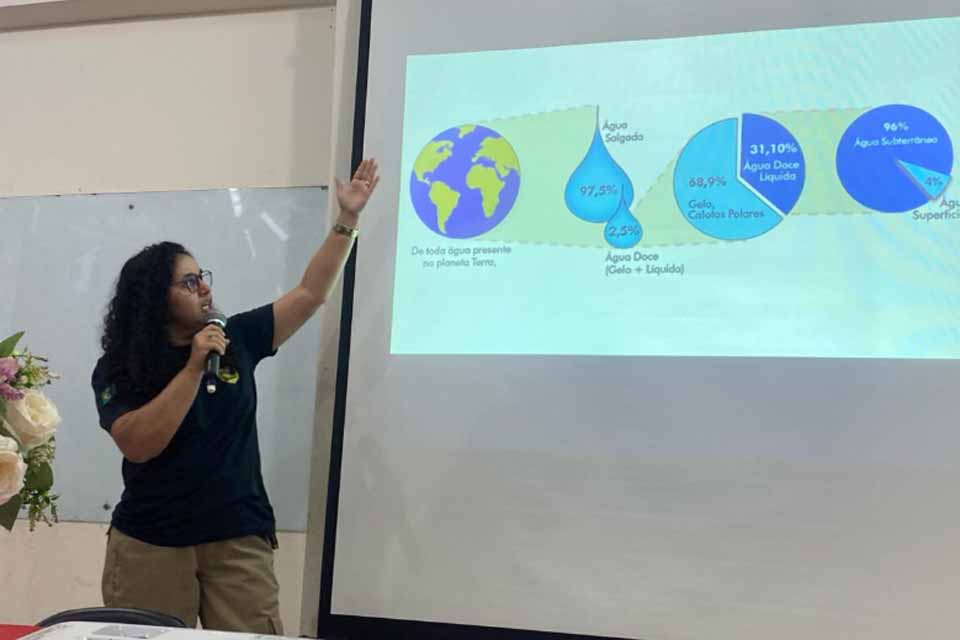 Governo realiza programa de educação ambiental em Alvorada do Oeste