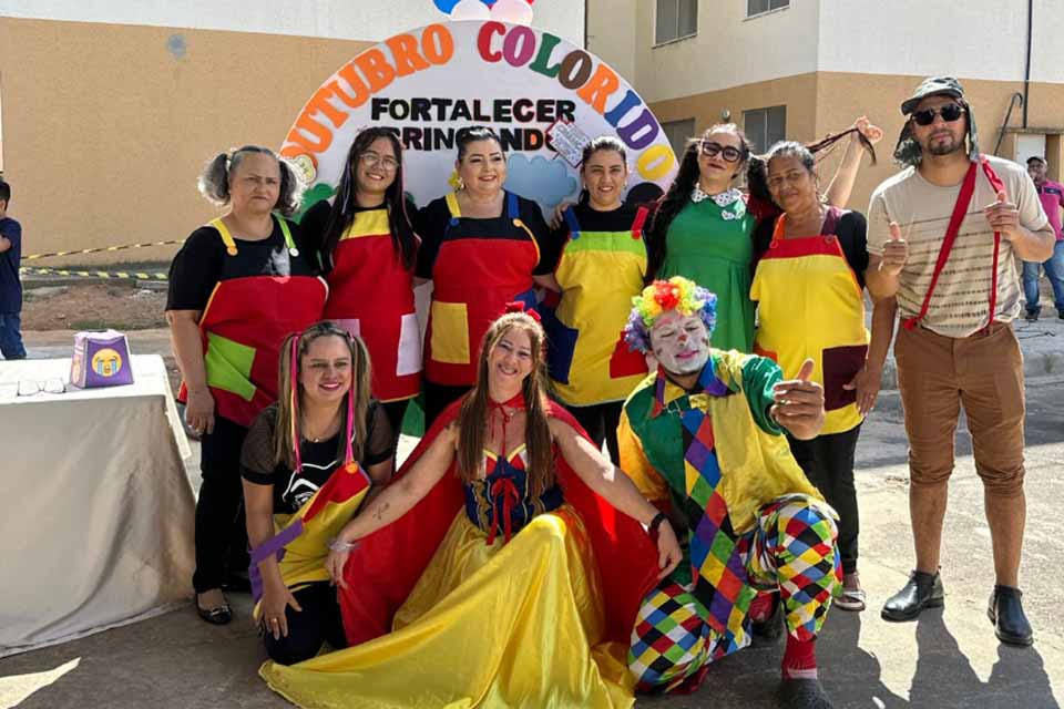  festa para crianças no CRAS Morar Melhor foi um momento especial de alegria e inclusão social.