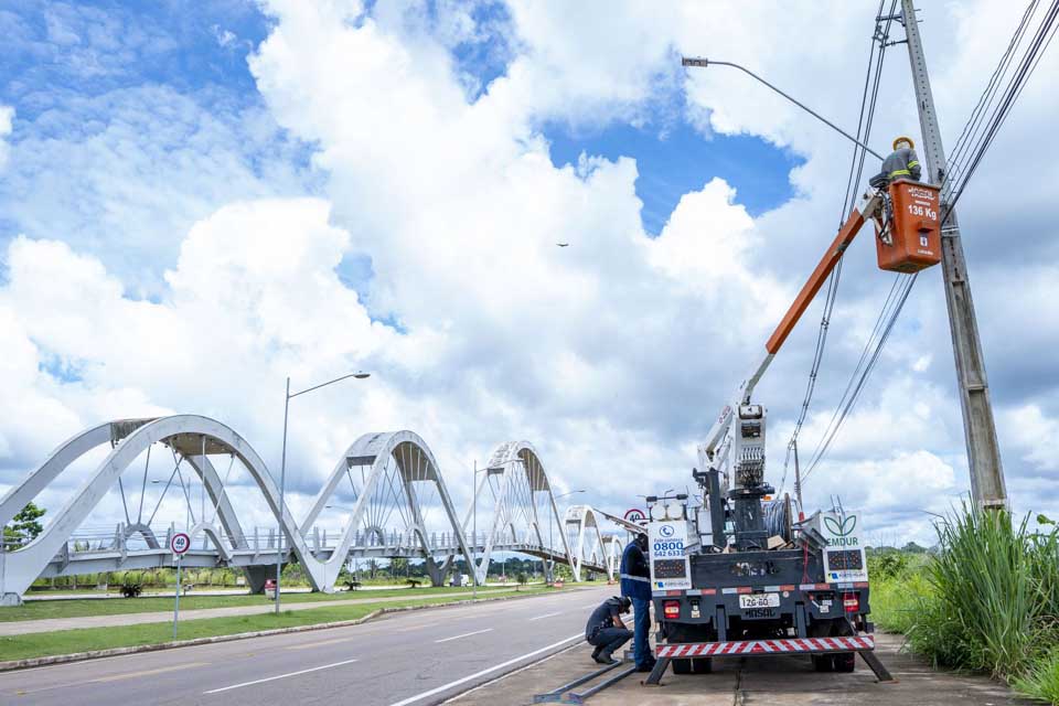 Emdur realiza melhorias e ampliação na iluminação do Espaço Alternativo de Porto Velho