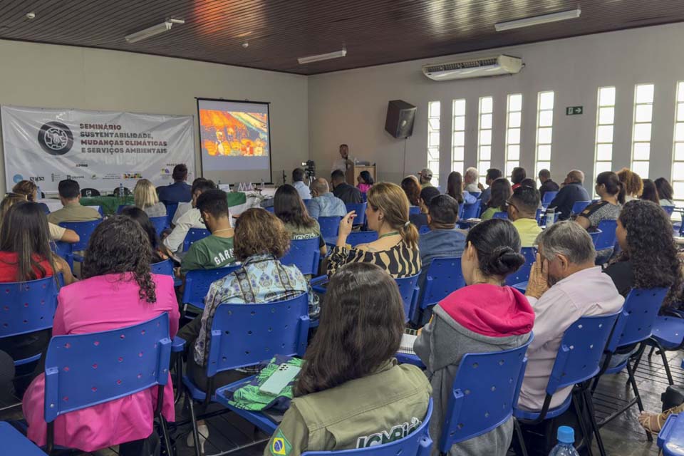 Seminário Sustentabilidade e Mudanças Climáticas discute propostas voltadas à sustentabilidade em Porto Velho