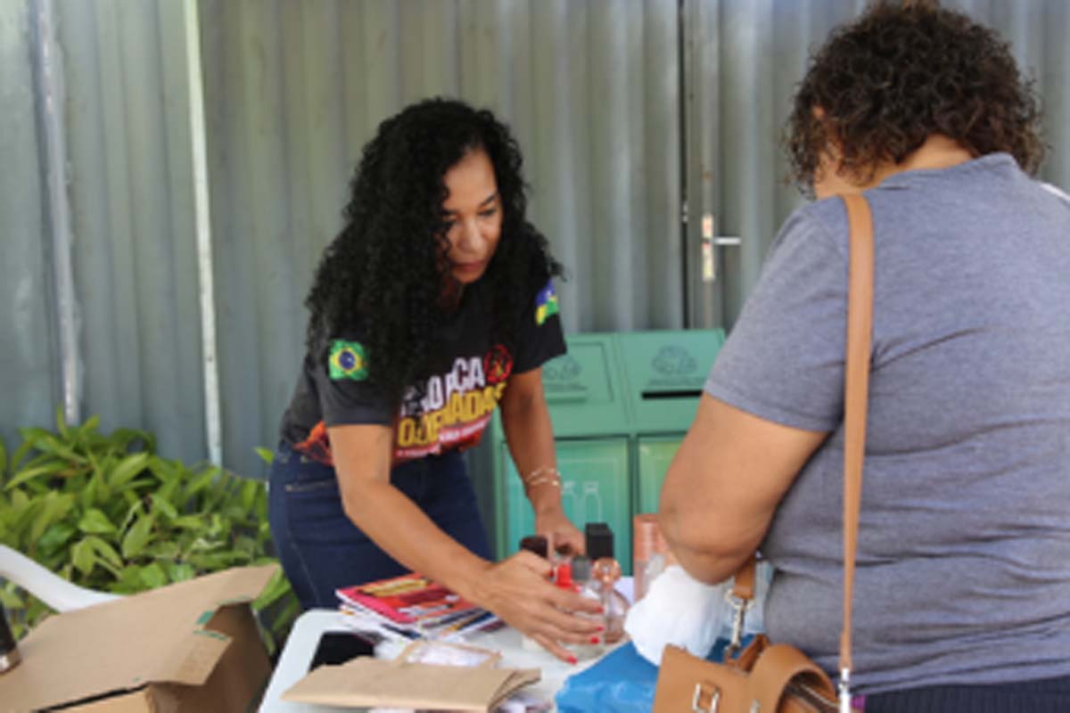 Ação Socioambiental “Troque e Transforme” leva educação ambiental e lazer ao bairro Maria Moura