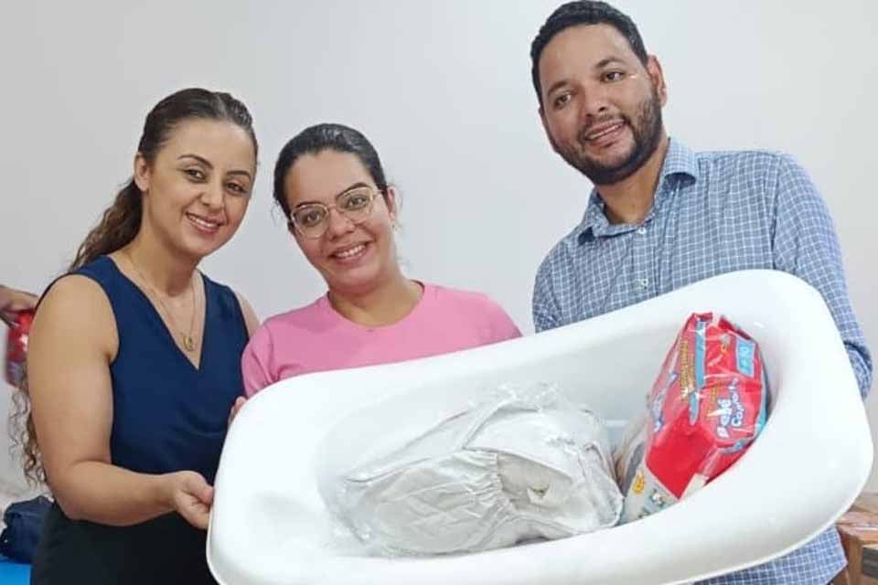 Mais uma remessa de kits maternidade do programa Mamãe Cheguei são entregues