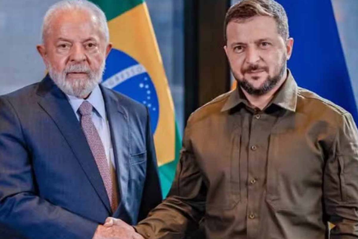 Zelenski busca reaproximação com Brasil e deve indicar embaixadora após mais de 1 ano