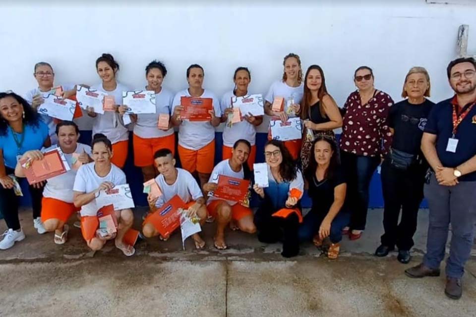 MPRO promove em parceria curso de confecção de bioabsorventes em casa de detenção
