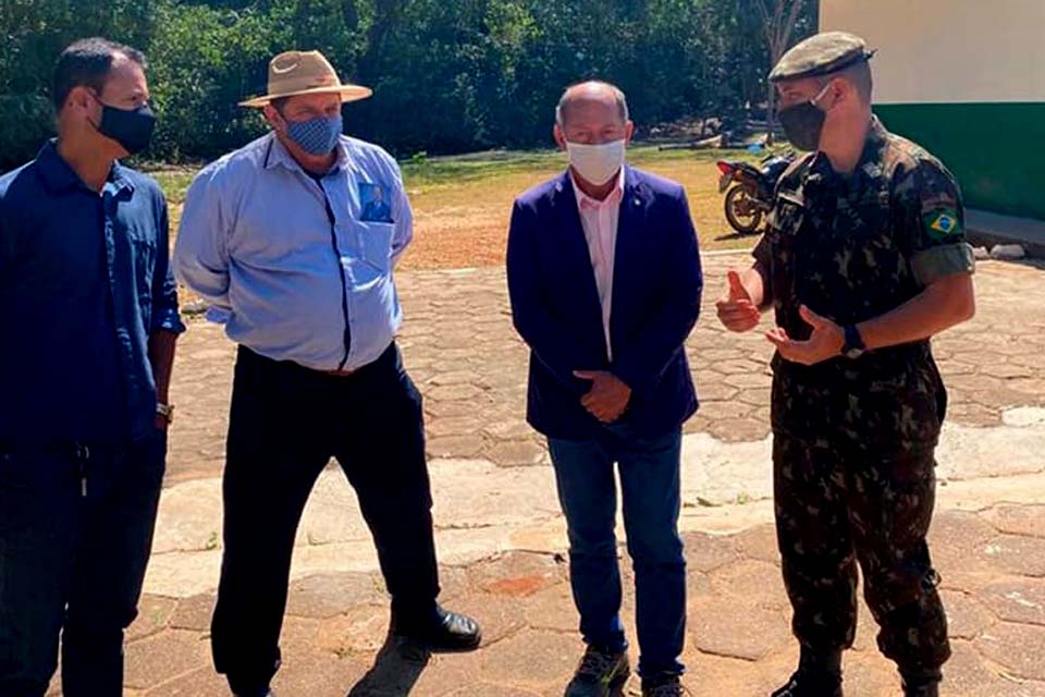Deputado Federal Coronel Chrisóstomo se reúne com diretor do  Instituto Federal de Rondônia para discutir demandas
