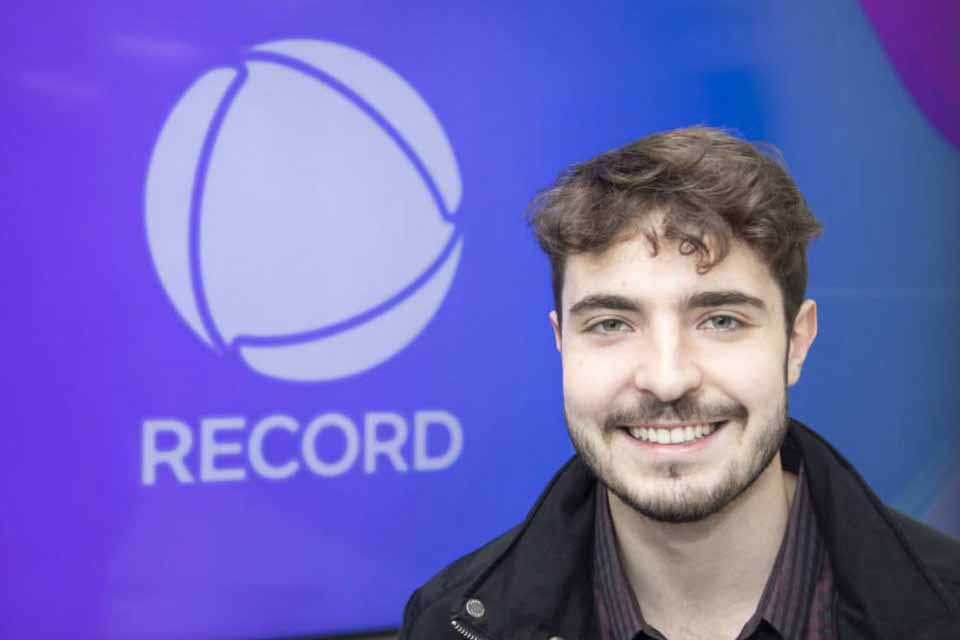 Filho de Gugu estreia na Record em quadro do “Domingo Espetacular”