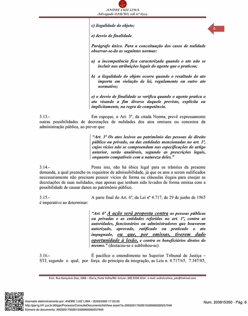Coronavírus: Cidadão de Rondônia entra com ação popular contra a China exigindo mais de R$ 5 bilhões do país oriental