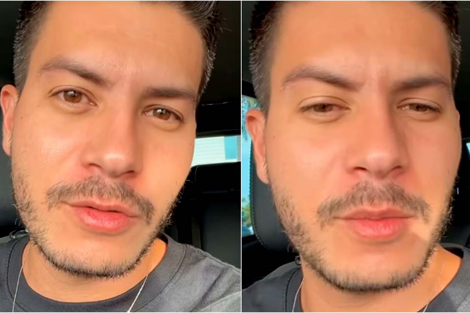 Arthur Aguiar elimina 12kg e comemora resultado da dieta: 'Outra pessoa'