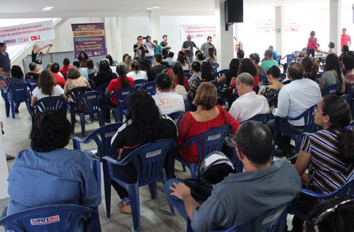 Sintero realiza Assembleia Geral no dia de Paralisação Estadual da Educação