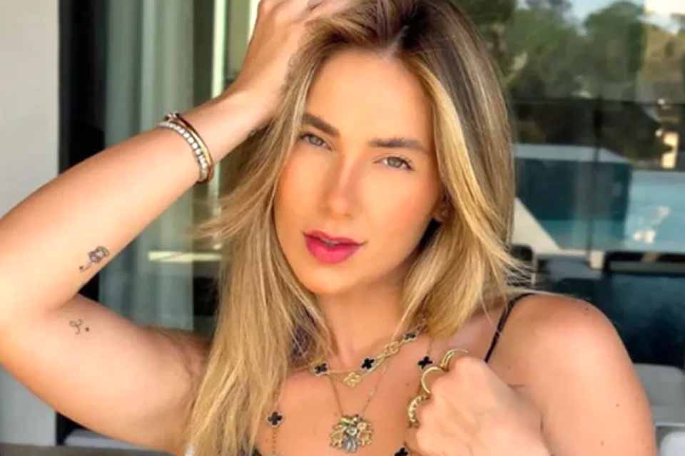 Virginia Fonseca usa parque de trampolins para festa de aniversário de Maria Flor