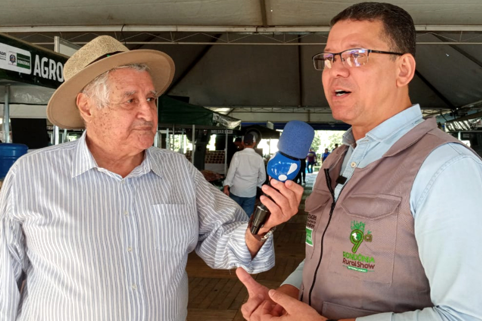Durante entrevista Governador comemora negócios que já ultrapassam 1 bilhão na 9ª Rondônia Rural Show