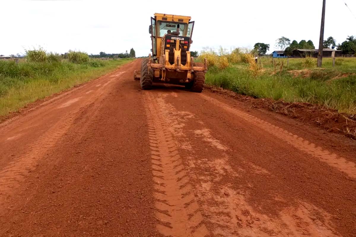 Governo inicia recuperação de 84 km da RO-490 em Alto Alegre dos Parecis