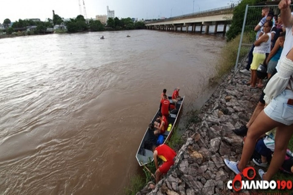 Homem desaparece após nadar nas águas do rio Machado em Ji-Paraná