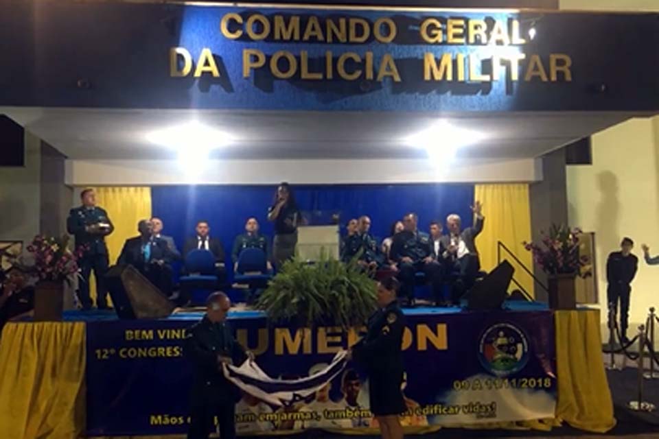 Sobre o congresso realizado pela União dos Militares Evangélicos de Rondônia no Comando-Geral da PM