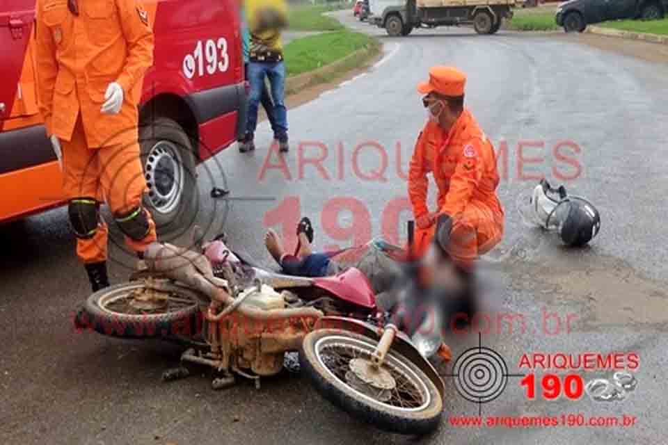 Mulher morre atropelada por caminhão na BR-364 em Ariquemes