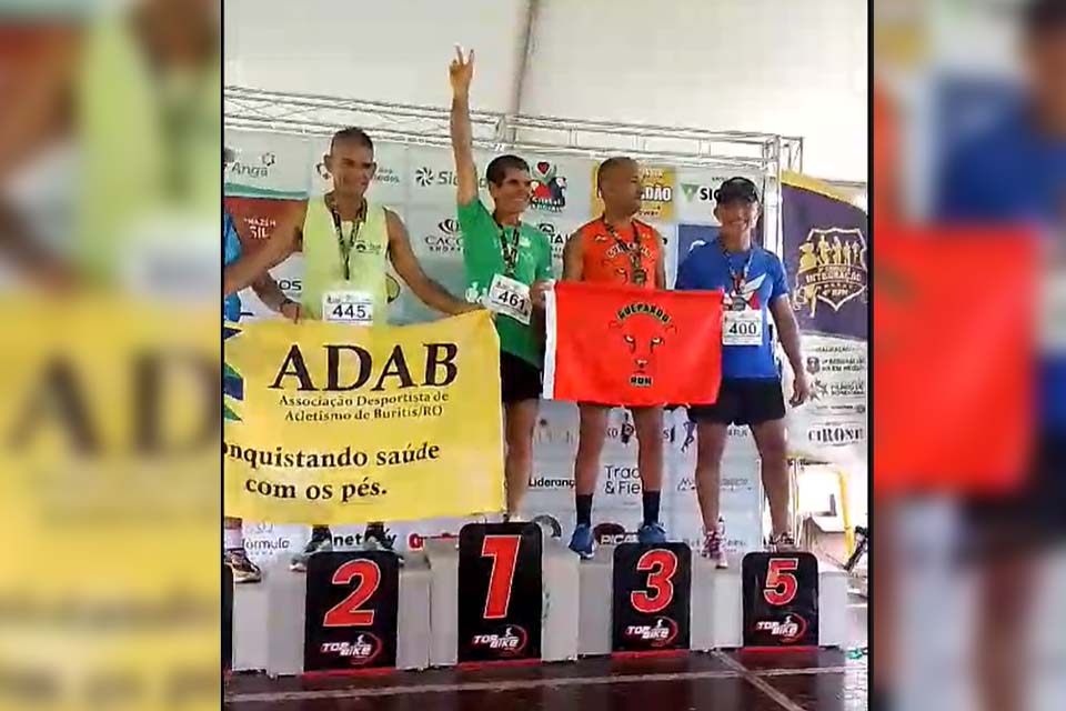 Atleta jaruense é o vencedor da 3ª Corrida Integração do 4° BPM em Cacoal
