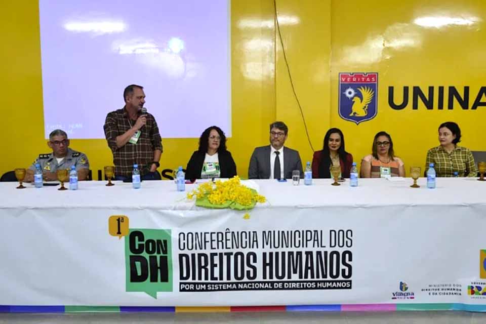 Conferência Municipal de Direitos Humanos de Vilhena consolida propostas para a etapa estadual