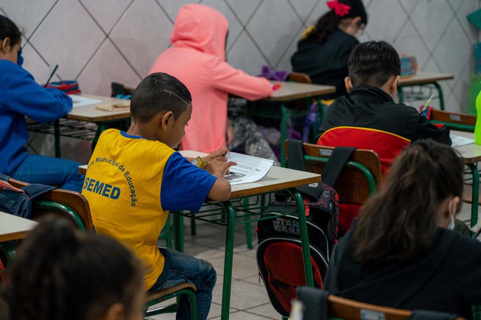 Prefeitura de Porto Velho usa resultados de avaliações para promover ajustes na rede municipal de ensino