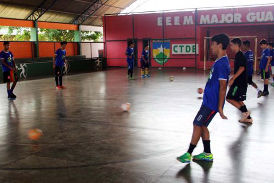 Estudantes representam Rondônia no Campeonato Brasileiro Escolar de Futsal em Balneário Camboriú (SC)