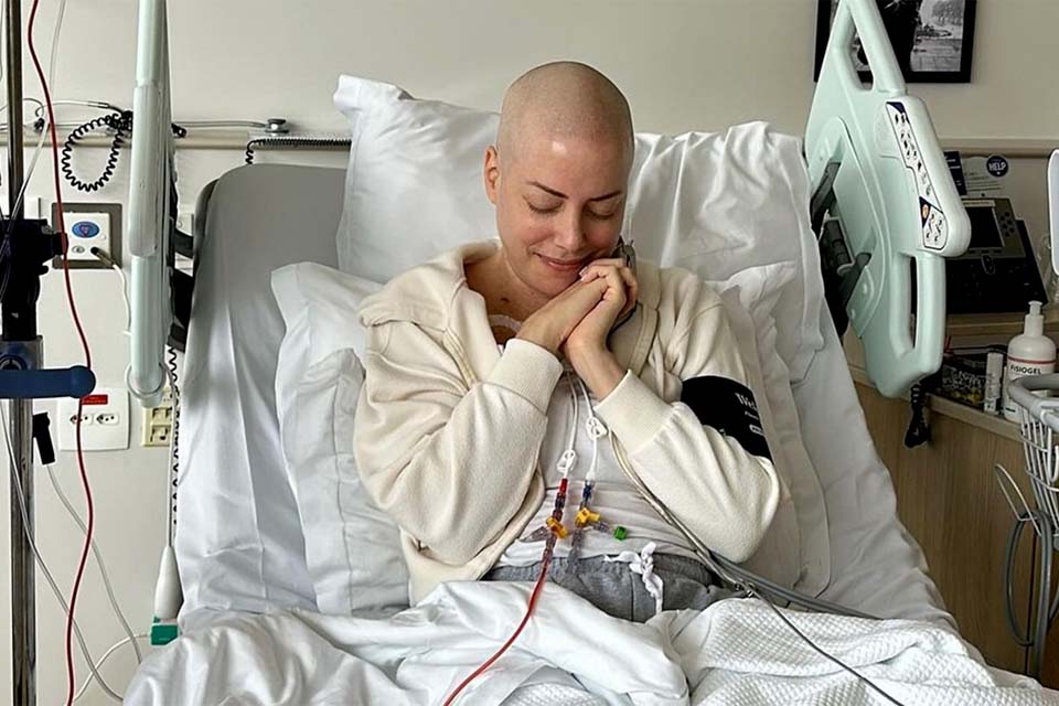 Fabiana Justus não consegue dormir após transplante de medúla: 'Vontade de gritar para o mundo'