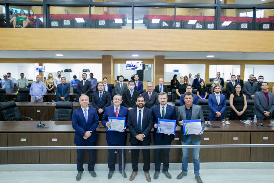 Deputado Laerte Gomes é proponente de Sessão Solene  para homenagear personalidades e autoridades de poderes rondonienses