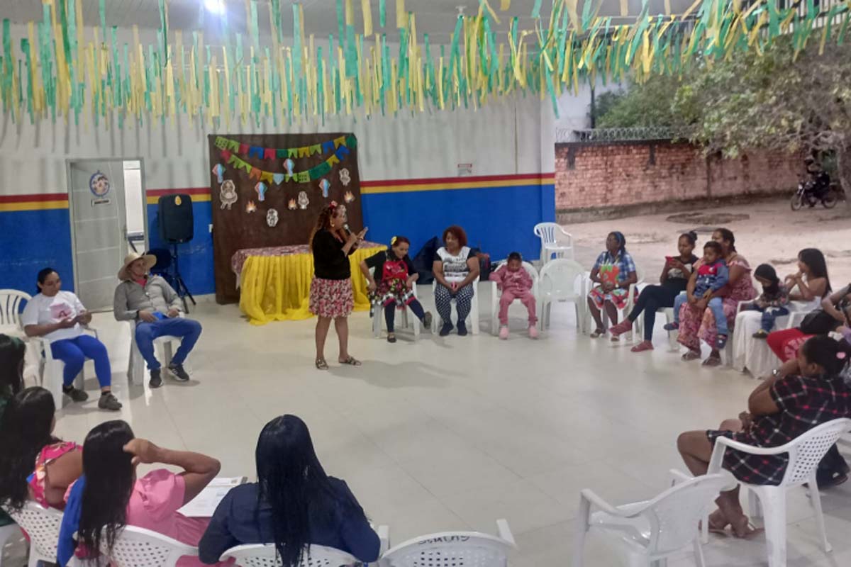 SEMTAS e CRAS promovem palestra de conscientização sobre o combate à violência contra a pessoa idosa