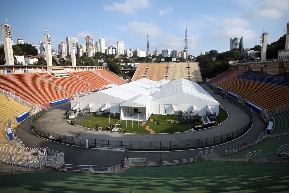 Hospital de Campanha do Pacaembu tem primeira morte por covid-19