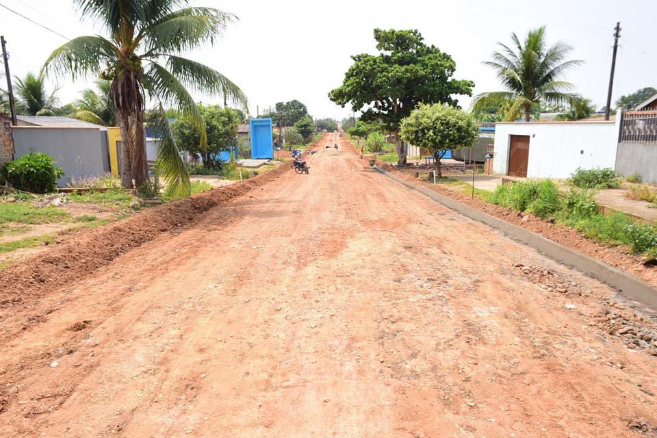 Rua Gonçalves Dias é preparada para receber bloqueteamento