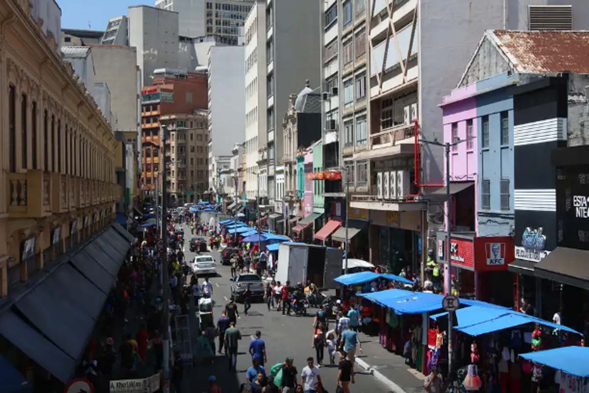 Cidade de São Paulo tem mais de 12,6 mil trabalhadores ambulantes