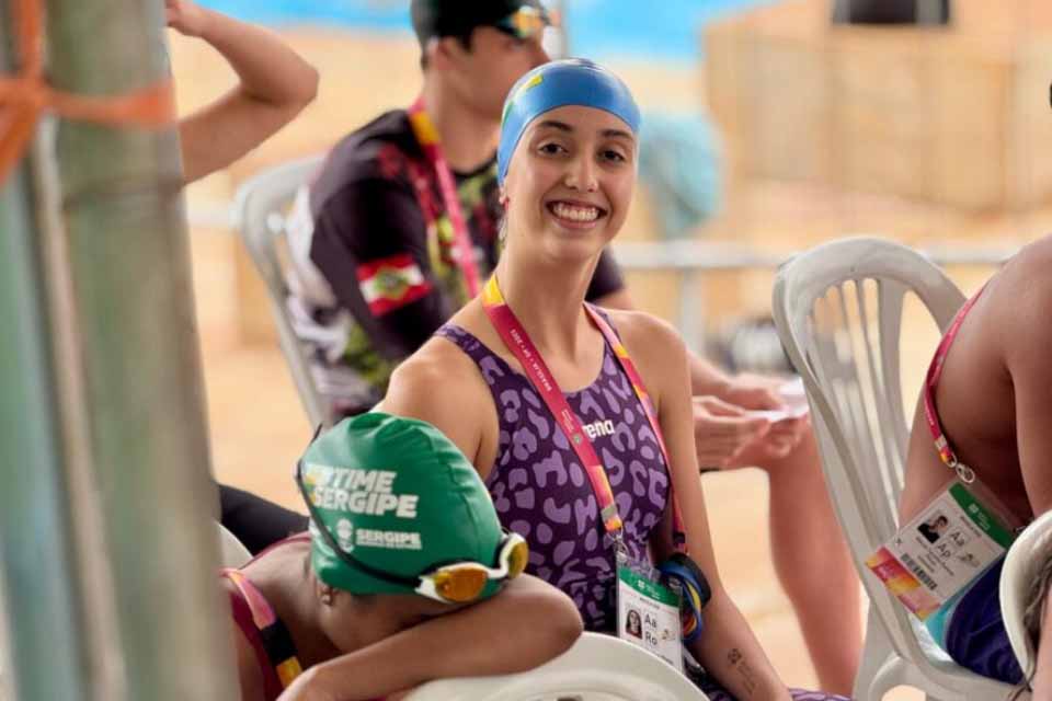 Talento revelado no Joer é destaque na natação durante Jogos da Juventude 2025