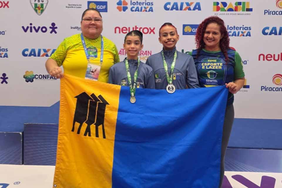 Jovem atleta porto-velhense conquista prata no Torneio Nacional de Ginástica Aeróbica