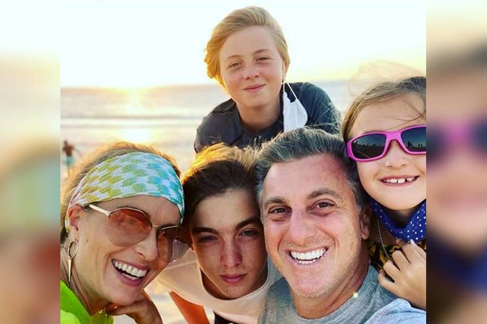 Angélica e Luciano Huck comemoram aniversário de Eva