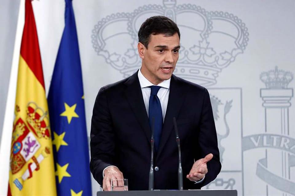 Pedro Sánchez é eleito primeiro-ministro da Espanha