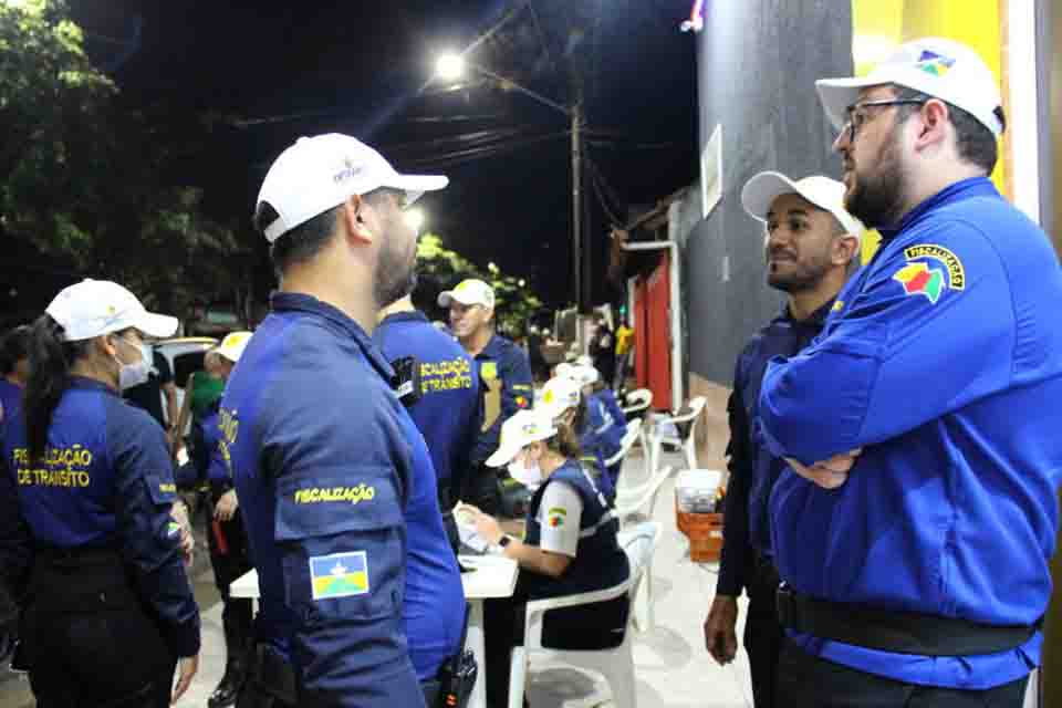 Operação Lei Seca em Rondônia; 90 Condutores autuados sob influência alcoólica e 41 prisões por crime de embriaguez