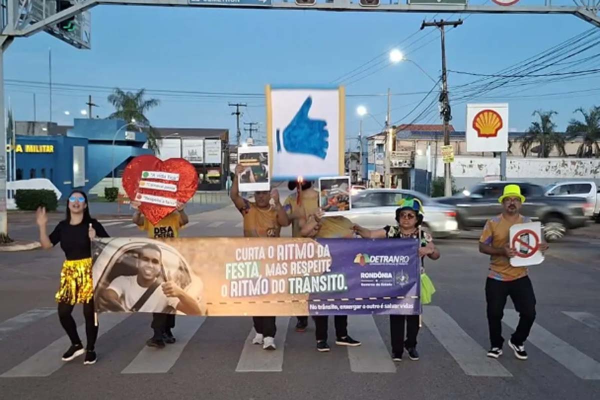 Ações de educação no trânsito são intensificadas durante campanha “Carnaval Seguro” 