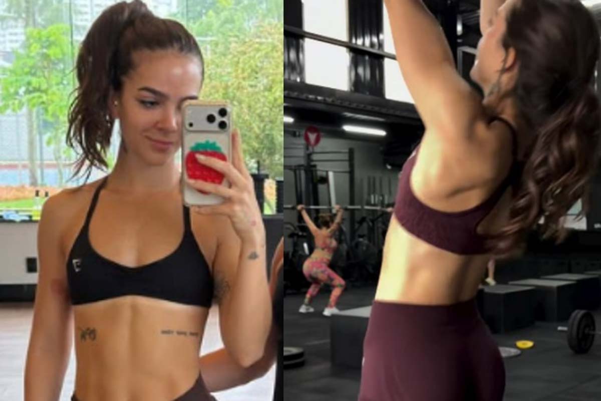 Mel Maia surpreende ao mostrar corpo sarado em treino