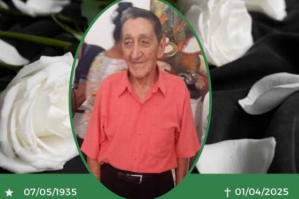 Pedro Francisco Ferreira morre aos 89 anos e recebe homenagem da Câmara de Porto Velho