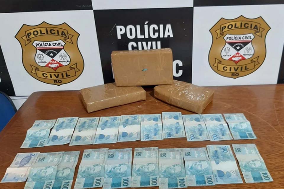 Taxista é preso transportando drogas para facção no Orgulho do Madeira