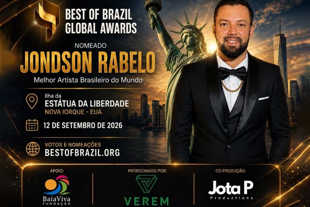 De Alta Floresta para a Estátua da Liberdade: Jondson Rabelo faz história nos Estados Unidos