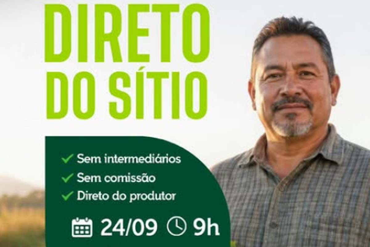Direto do Sítio: Prefeitura lança vitrine digital para fortalecer agricultura familiar