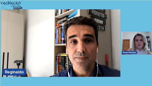 TJRO promove live com especialistas sobre a vacinação contra a covid-19 em crianças