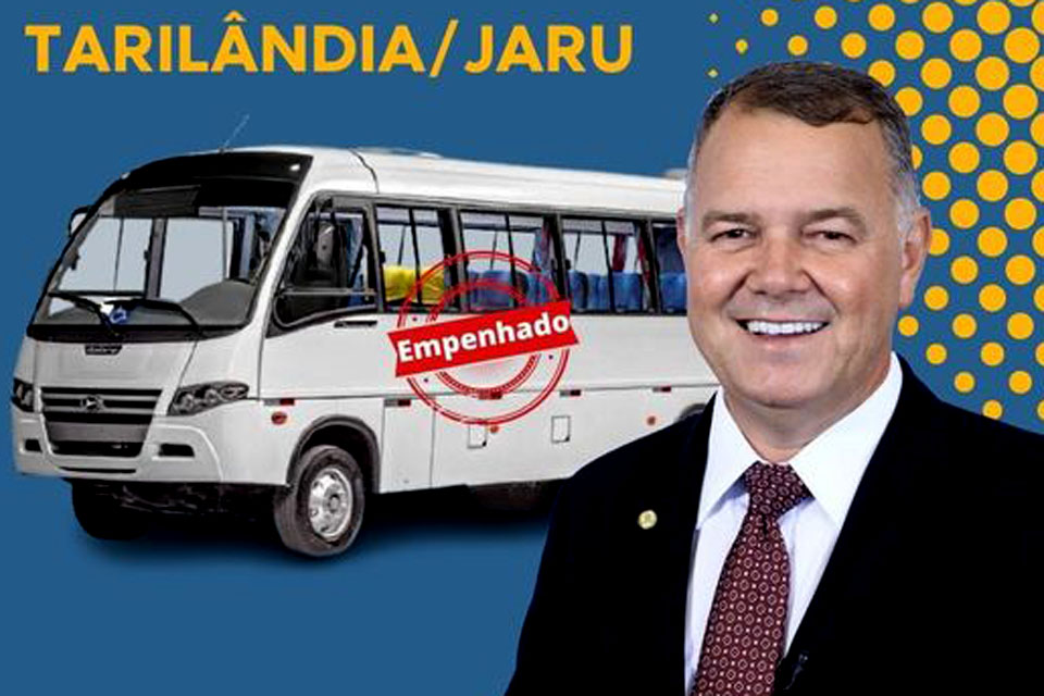 Deputado Lucio Mosquini destina micro-ônibus que irá atender os pacientes de hemodiálise da região de Tarilândia