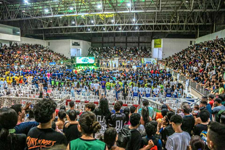 Abertura do Joer 2025 em Porto Velho reúne atletas e reforça o poder do esporte escolar