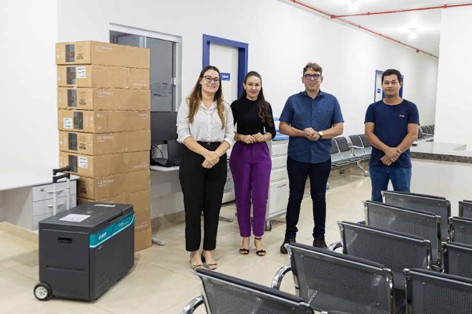 Prefeitura de Jaru investe cerca de R$ 220 mil na compra de novos mobiliários e equipamentos para a saúde pública